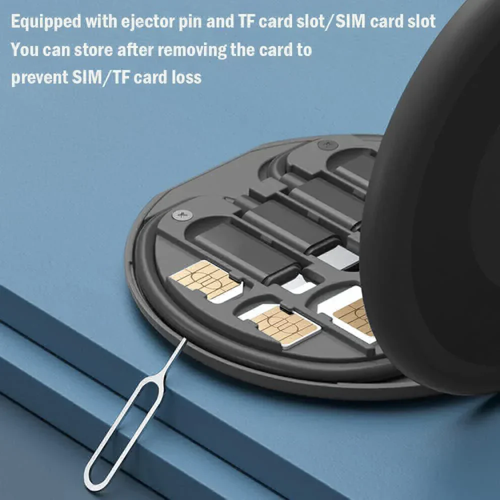 Wireless Bluetooth Cable Earbud M10 With Multifuncational Data Cable Set - Image 4